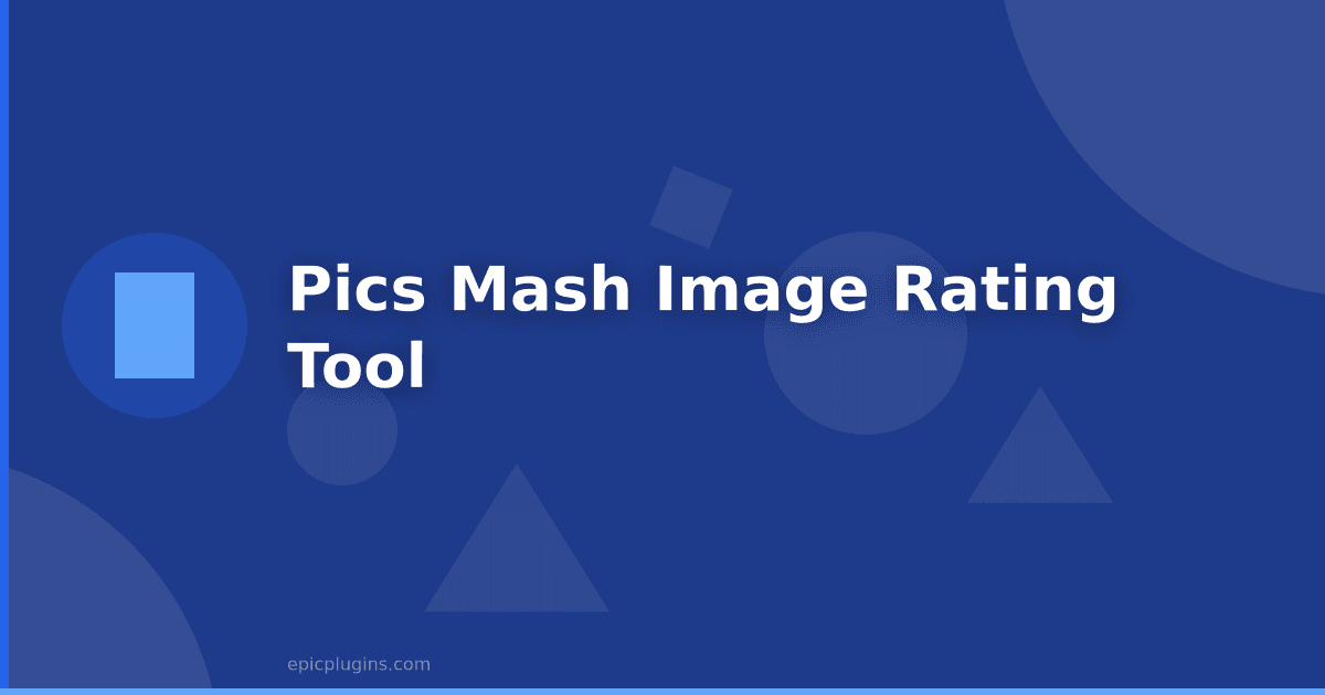 Facemash reborn in a WordPress Plugin