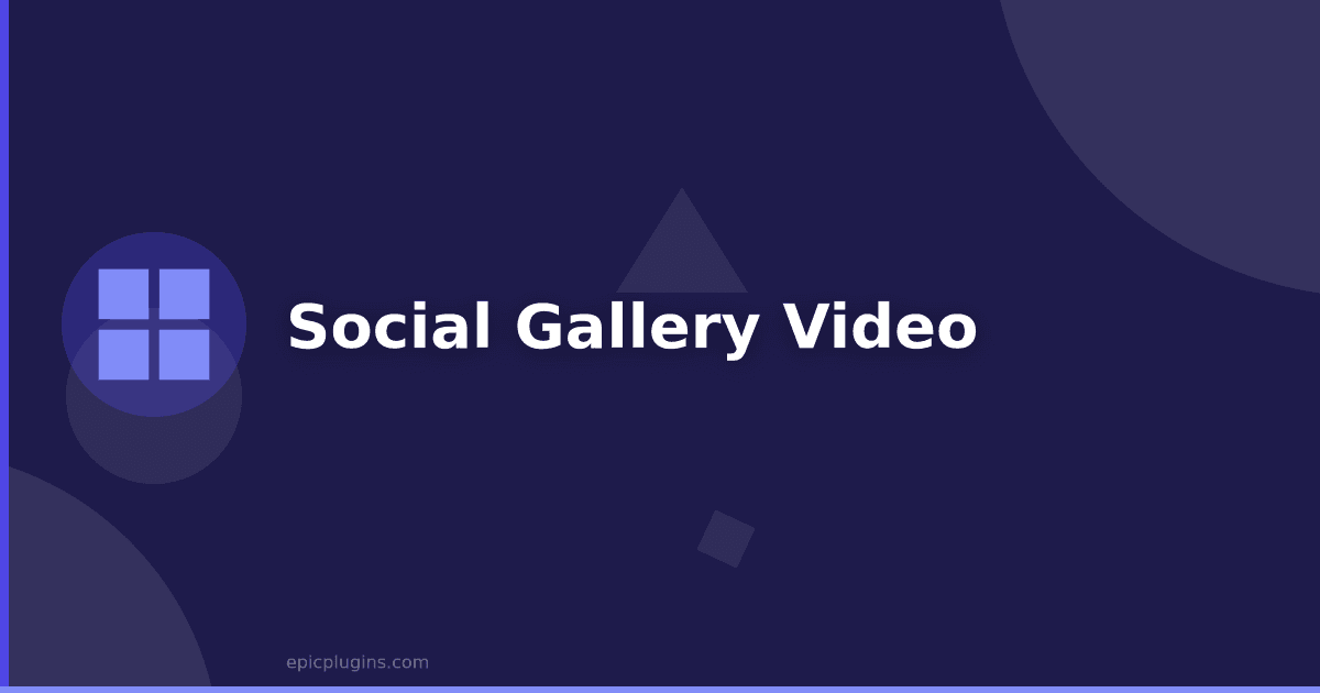 Social Gallery Video