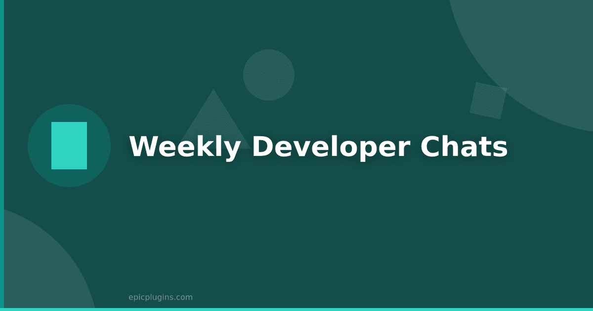 Chats with our Lead Developer